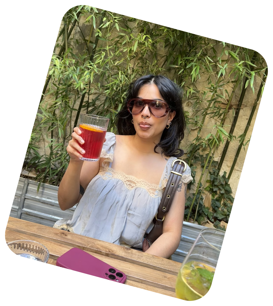 Archita Bose outdoors